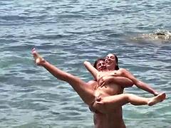 Lieveling, Pijpbeurt, Bruinharig, Sperma in gezicht, Duits, Hardcore, Buiten