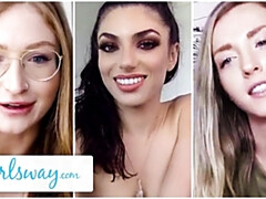 デカパイ, 茶髪の, ハードコア, レズビアン, 自然山雀, 現実, 三人, オッパイの