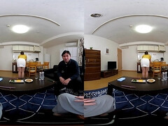 Beautiful asian humpette VR soul-stirring sex story