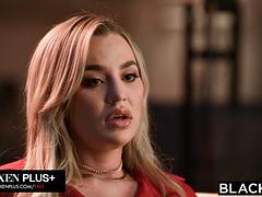BLACKED Sex-Crazed Busty Blonde Blake Blossom Shares A BBC With Stunning Beauty Ameena Green: Porn