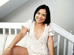 Verga grande, Mamada, Morena, Estilo perrito, Tetas naturales, Pequeña, Adolescente, Tetas