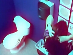 Brunette brune, Fétiche, Doigter, Hd, Masturbation, Solo, Toilettes, Uniforme