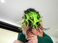 アメリカ人, お尻, デカ尻, デカパイ, イく瞬間, チン, 眼鏡, オマンコ