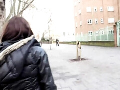 Enthousiasteling, Vrouw, Flashing, Hd, Klein, Openbaar, Kut duiken, Alleen