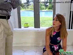 innocent teen Iggy Amore bashed by super-naughty stepdad