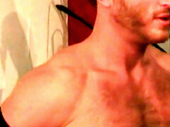 Amateur, Mamada, Corrida, Gay, Alemán, Pajear, Tatuaje, Trio