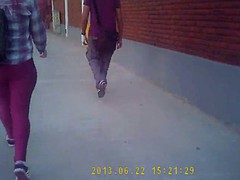 На природе, Подглядывание