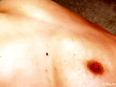 Post-Workout, Lindsay Pleasures Herself and Unwinds