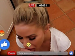 Anal, Gros seins, Blonde, Sucer une bite, Faciale, Hard, Pov, Rasée