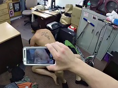 アナル, デカチン, フェラチオ, 顔射, ゲイ, 手コキする, オフィス, 三人