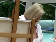 Gros seins, Blonde, Britannique, Plantureuse, Femme couguar, Hard, Mère que j'aimerais baiser, Épouse