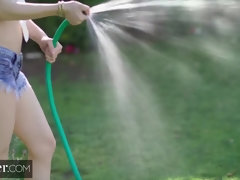 フェラチオ, 茶髪の, チン, 服従, 手コキする, なめる, ポルノスター, 馬乗り