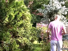 18, 浮気者, 爸, Hd, パンティ, 小柄, ピグテール, ティーン