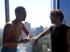 素人, アメリカ人, 舐める尻, ゲイ, シゴき, ラフ, スペイン人, スパンキング