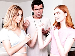 デカ尻, デカチン, フェラチオ, バック, 女 人男 人, 自然山雀, 小柄, ティーン