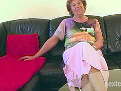 素人, フェラチオ, ドイツ人, 自家製, 淫乱熟女, オマンコ, 三人