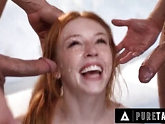 Anaal, Sperma shot, Lul, Dubbele penetratie, Hd, Rijpe lesbienne, Klein, Zwanger