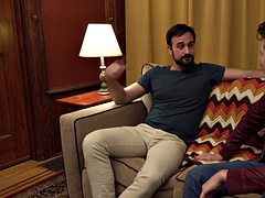 In den arsch, Arschlecken, Grosser schwanz, Blasen, Schwul, Flotter dreier