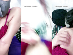 Pake Lingerie Merah Janda Makin Barbar Remas Susu(2K) - Amateur