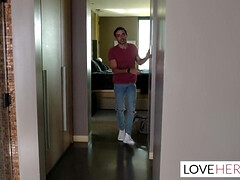 Blondine, Vollbusig, Schwanz, Fussjob, Hd, Milf, Orgasmus, Titten