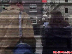 Sucer une bite, Queue, Néerlandais, Noir ébène, Pov, Prostituée, Pute, Jarretelles