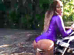 アメリカ人, 黒人, 車, 黒人, アウトドア