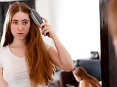 Kont, Blond, Zoenen, Masturbatie, Kut duiken, Geschoren, Strippen, Tiener