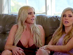 カップル, 指いじり, レズビアン, 義母, 三人