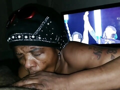 Noire, Sucer une bite, Fétiche, Mamie, Fait maison, Mature, Mère que j'aimerais baiser, Pov