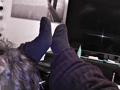 素人, ブロンド, 黒人, ヨーロピアン, なめる, 下着, 淫乱熟女, 妻