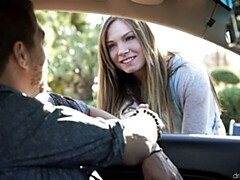 デカ尻, デカチン, デカパイ, フェラチオ, 車, バック, お金, ガリガリ