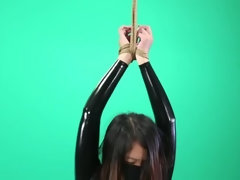 緊縛, フェティッシュ, ハードコア, Hd, 日本人, ゴム, 奴隷, ティーン