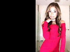 Grosse bite, Sucer une bite, Brunette brune, Gorge profonde, Faciale, Doigter, Hard, Chatte