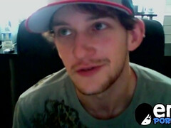 Emo twink Andy Kay anally fucked and cum sprayed