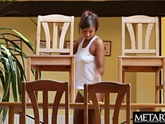 Kont, Bruinharig, Vrouw, Fetisj, Slipje, Kut duiken, Alleen, Tieten likken