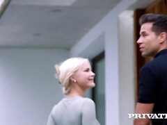 Anal, Blonde, Sucer une bite, Plantureuse, Couple, Chatte, Rasée, Nénés