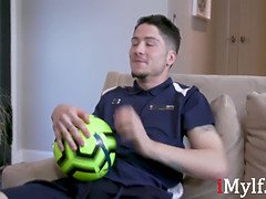 Sexy MILF Fucks Sons Friend