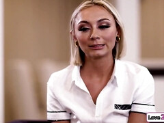 Grosse titten, Blasen, Braunhaarige, Schwanz, Gruppe, Hd, Milf, Stiefmutter