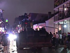 美女, エロティック, ラティーナ, アウトドア, パーティ, 現実, タトゥー, オッパイの