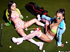 Lulu Chu and Jennie Rose are enjoying pussy-licking so much