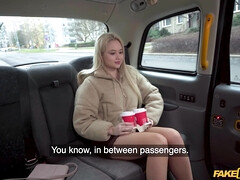 Blonde, Voiture, Habillées, Collant, Softcore