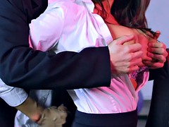 Группа, Чулки, Втроем