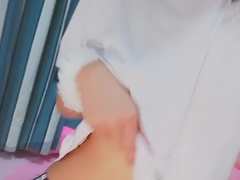 Amateur, Femelle, Japonaise, Orgasme, Solo, Gicler, Adolescente, Jouets