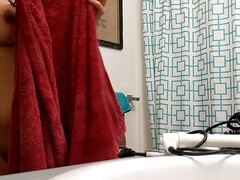Fat mommy thrilling voyeur scene