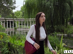 VIXEN Teen Lives Out Fantasy Of Being Dominated By Older Man