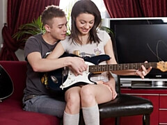 18, デカ尻, デカチン, フェラチオ, バック, 自然山雀, ティーン, オッパイの