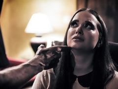 Tetas grandes, Mamada, Morena, Estilo perrito, Pajear, Besar, Afeitado, Tatuaje