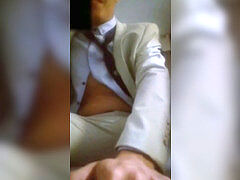 眼镜男放飞自我激情喷射 SPEC man DESTRESSES