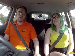 Mamada, Coche, Gordita, Garganta profunda, Lamidas, Orgasmo, Coño, Montar