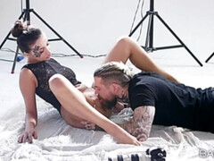 アナル, お尻, 黒人, チン, 手コキする, 自然山雀, オマンコ, タトゥー